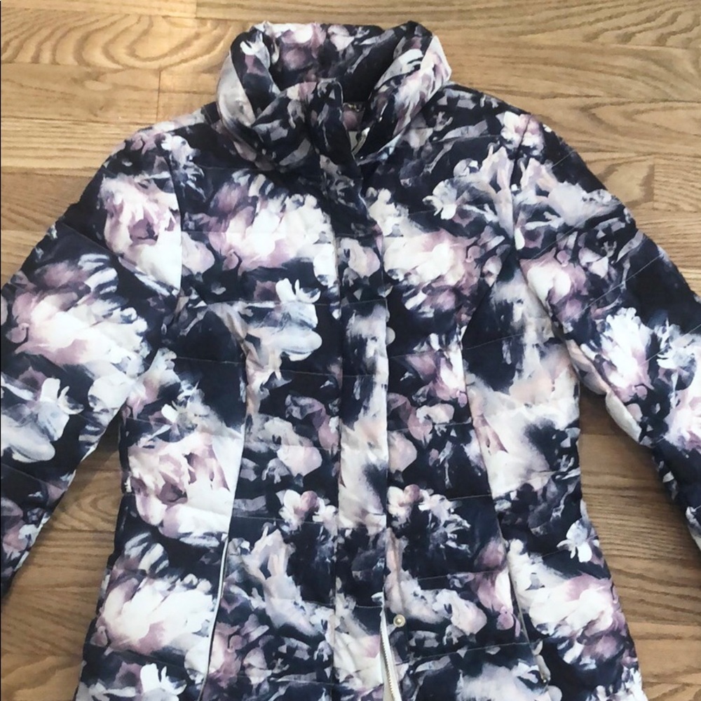 NTW Eliza J Floral Puffer